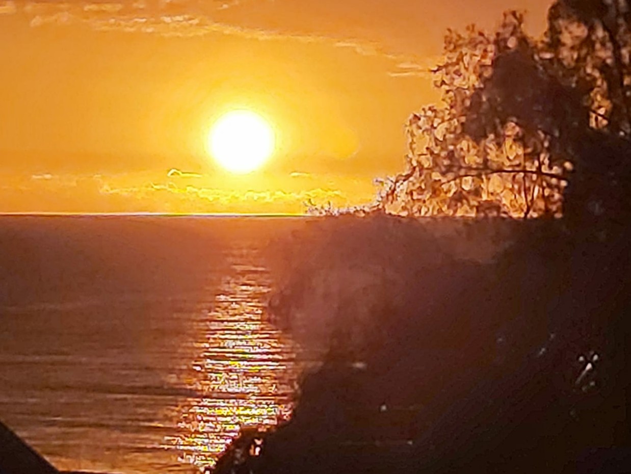 Sunset in Mauritius